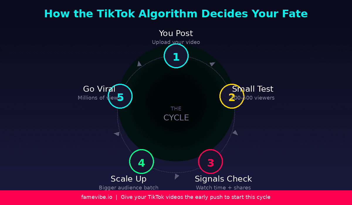 TikTok Algorithm Explained: How to Go Viral in 2026 (Even With 0 Followers)